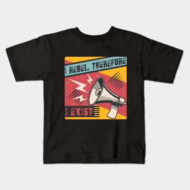 Rebel Kids T-Shirt by Designs By David Bannister 